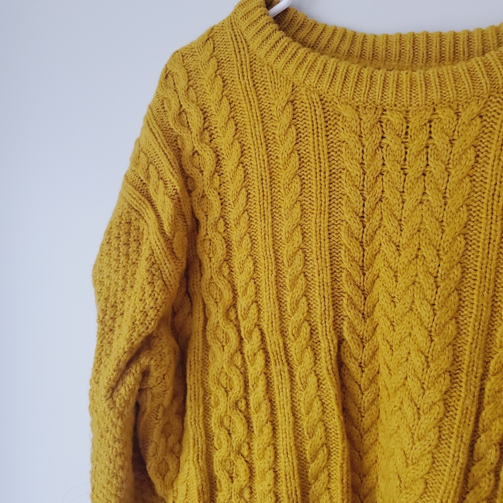 Cable Knit Pullover - image 2